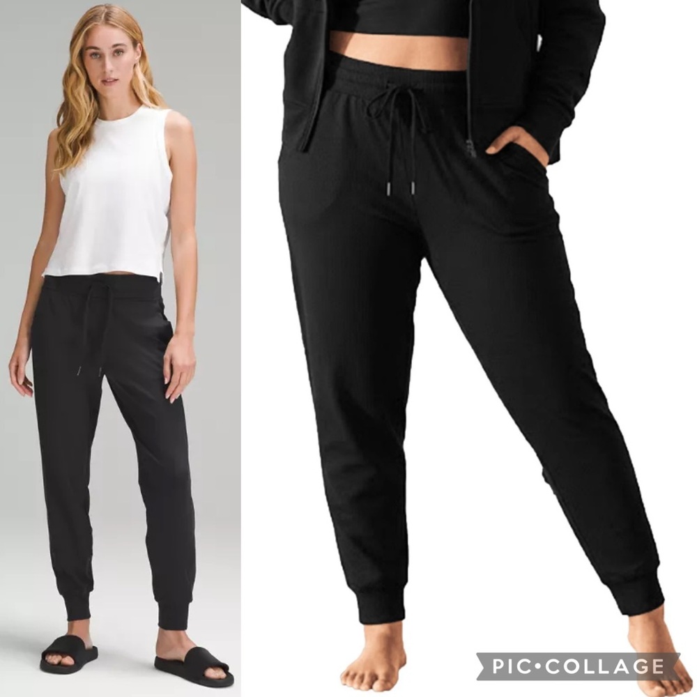 Lululemon High Rise Drawstring Waist Joggers